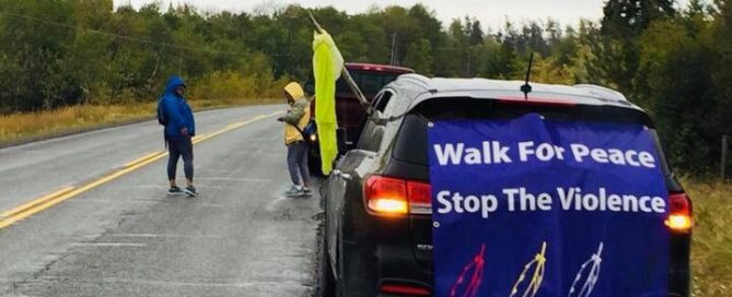 5 Day “Walk for Peace Stop the Violence” From Redstone to Williams Lake