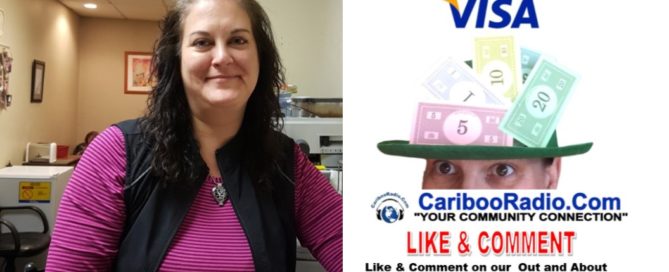 Congratulations Marie Young. Our Latest Winner of a 50 Dollar VISA