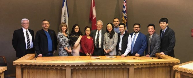 The City of Williams Lake and the Canada Asia Economic and Culture Association signed a three-year memorandum of understanding at City Hall.