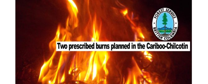 Two prescribed burns planned in the Cariboo-Chilcotin