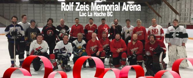 Recreational hockey players band together to support the Rolf Zeis Memorial Arena in La la Hache