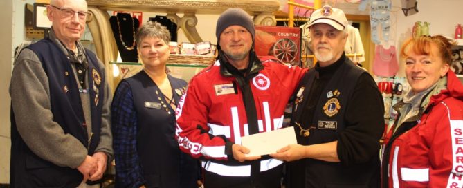 100 Mile House Lions Cariboo Wildfire Relief Fund Gifts another $25,000 to 5 local non profits