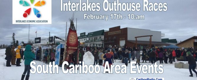 100 Mile House and surrounding area events happening February 8th - March 2nd 2019