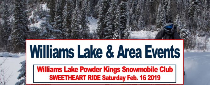 Williams Lake and surrounding area events February 15th to February 21st 2019
