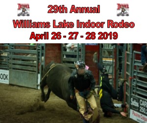 29th Annual Williams Lake Indoor Rodeo April 26th-27th-28th 2019