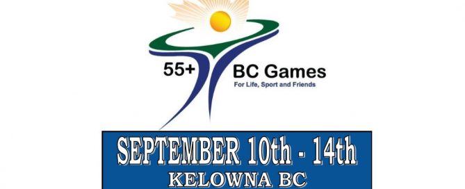 55 Plus BC Games will be hosted in Kelowna BC