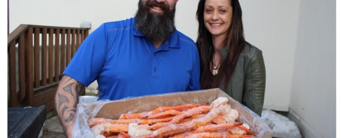 Alaskan King Crab a huge hit at the Shriners Fundraiser in 100 Mile House
