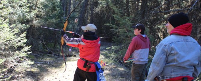 Perfect weather for the Big Horn Archery Clubs 2019 Stump Shoot