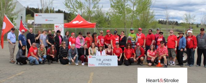 Heart & Stroke Foundation Big Bike Ride raises a total of $45,584 in 100 Mile House since 2007