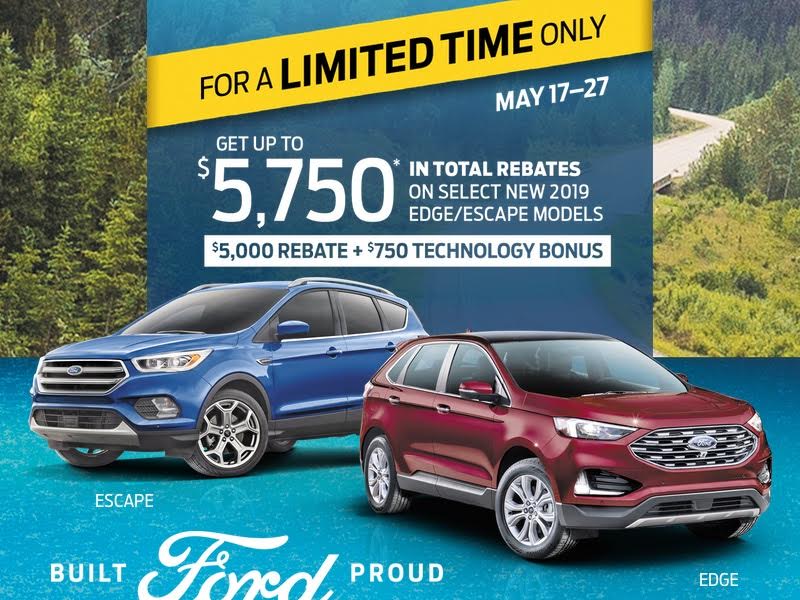 Time to get behind the wheel of your new Ford SUV