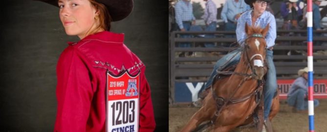 100 Mile House Cowgirl ran her personal best at the Cinch National High School Rodeo Finals in Rock Springs, Wyoming