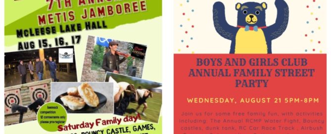 Williams Lake and surrounding area events August 16th - August 22nd 2019