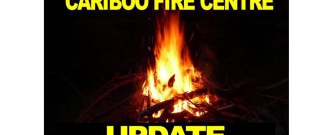 Effective at noon on Friday September 13th Category 2 open fires will be allowed in the Cariboo Fire Centre