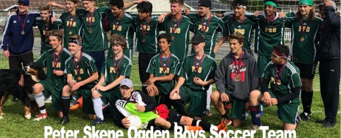 Peter Skene Ogden Boys' Soccer team takes bronze in Hope BC