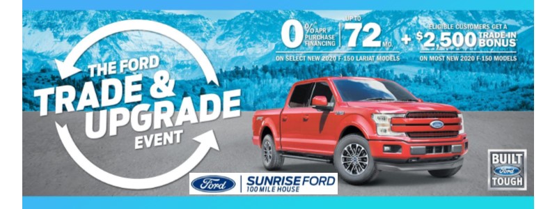 Sunrise Ford Trade In Event