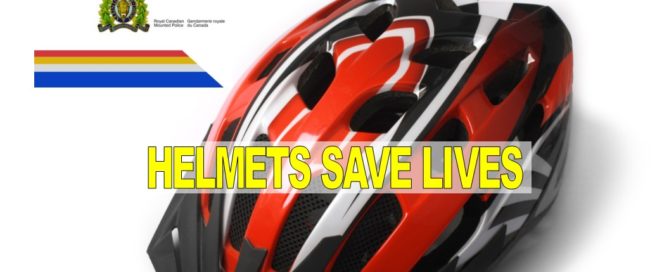 Youth wearing a helmet suffers minor injuries 100 Mile House RCMP