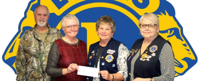 100 Mile Lions Club donates $10,000 to the South Cariboo Health Foundation