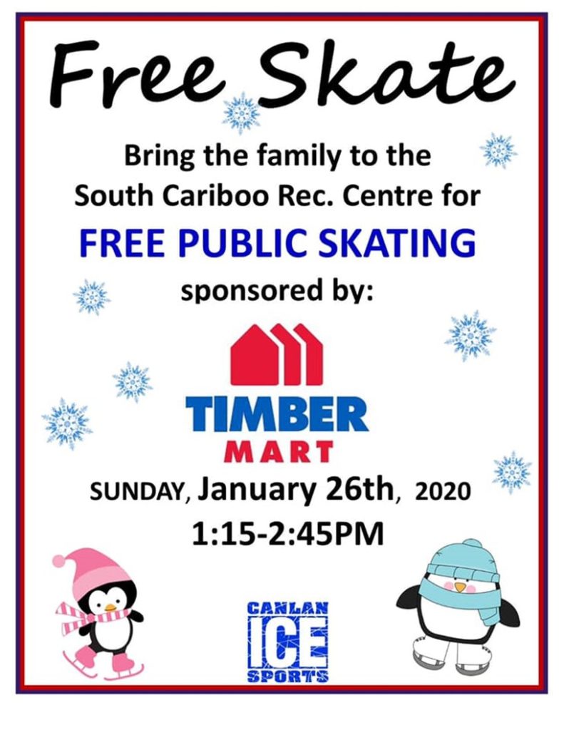 Timber Mart 100 Mile House Free Skate
