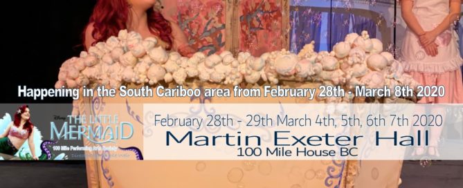 Happening in the South Cariboo area from February 28th - March 8th 2020