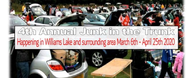 Happening in Williams Lake and surrounding area March 6th - April 25th 2020
