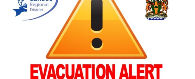 Evacuation alert issued Bridge Creek – Houseman Road