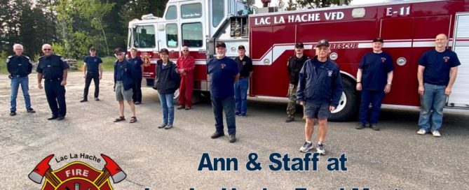 Lac La Hache Food Mart owner pays gas bill for local Volunteer Fire Department