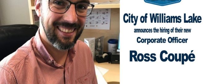 The City of Williams Lake Hires Corporate Officer Ross Coupé