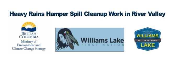Heavy Rains Hamper Spill Cleanup Work in River Valley