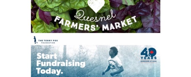 Happening in Quesnel and surrounding area September 17th - October 3rd 2020