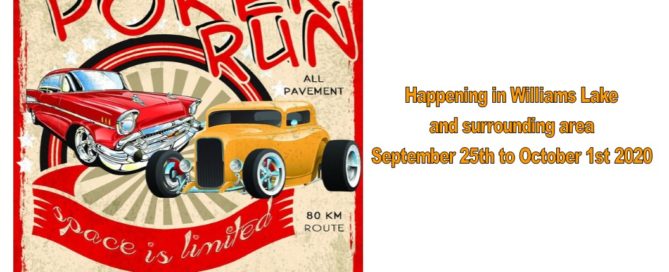 Happening in Williams Lake and area September 25th to October 1st 2020
