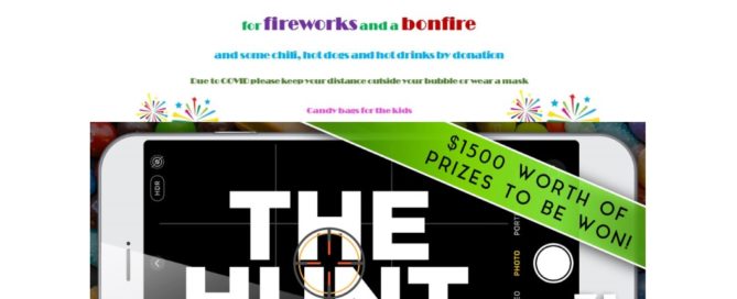Happening in the South Cariboo area October 30th - November 11th 2020