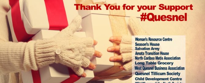 Please help support those in need in Quesnel and area for this holiday season